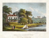 Twickenham Marble Hill Cottage,river view,prints